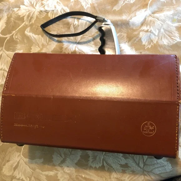 Movie Camera Bolex Zoom Reflex P1 in original leather case with all accessories - Picture 8 of 11